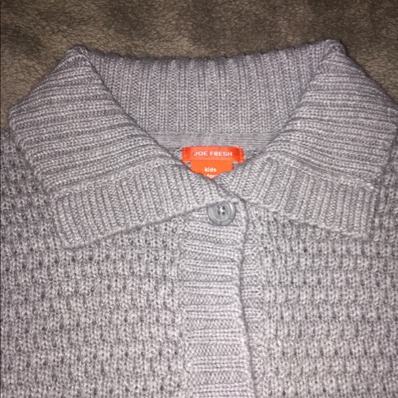 Grey knit cardigan - Picture 3 of 3